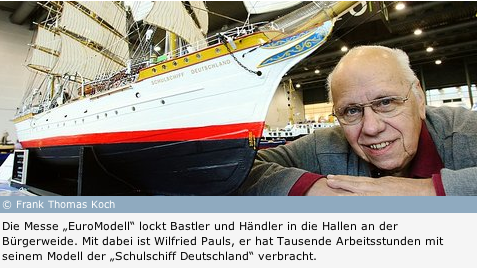 Die Messe „EuroModell“ lockt Bastler und Händler. Foto: Frank Thomas Koch