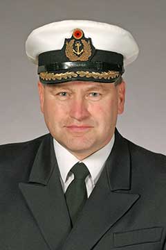 Kapitän zur See Rainer Brinkmann ist Vorgesetzter des neuen Kompetenzzentrums. Fotograf: Deutsche Marine.